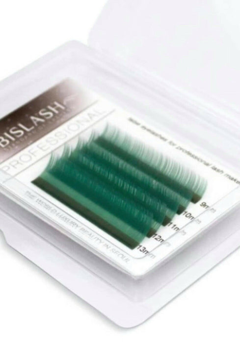 BISLASH Lashes Blue/Green Mix Tray