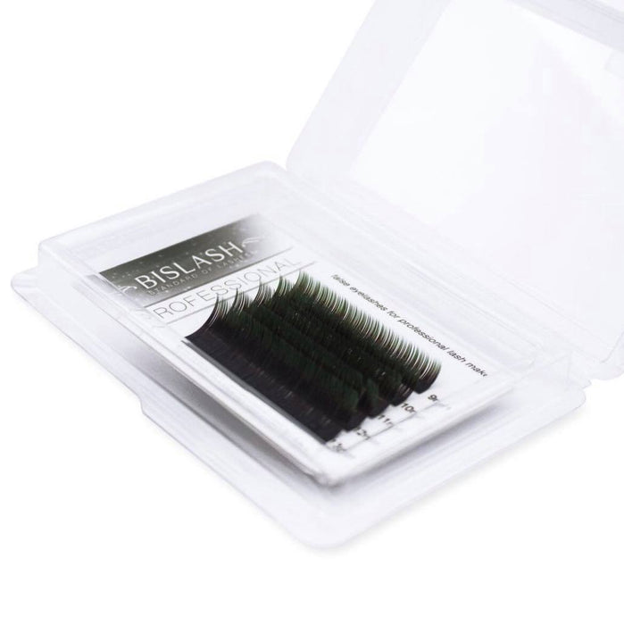 BISLASH Two Tone Green Lashes
