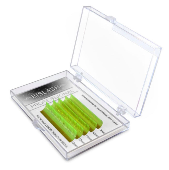 BISLASH Neon Yellow Lashes D/0.07