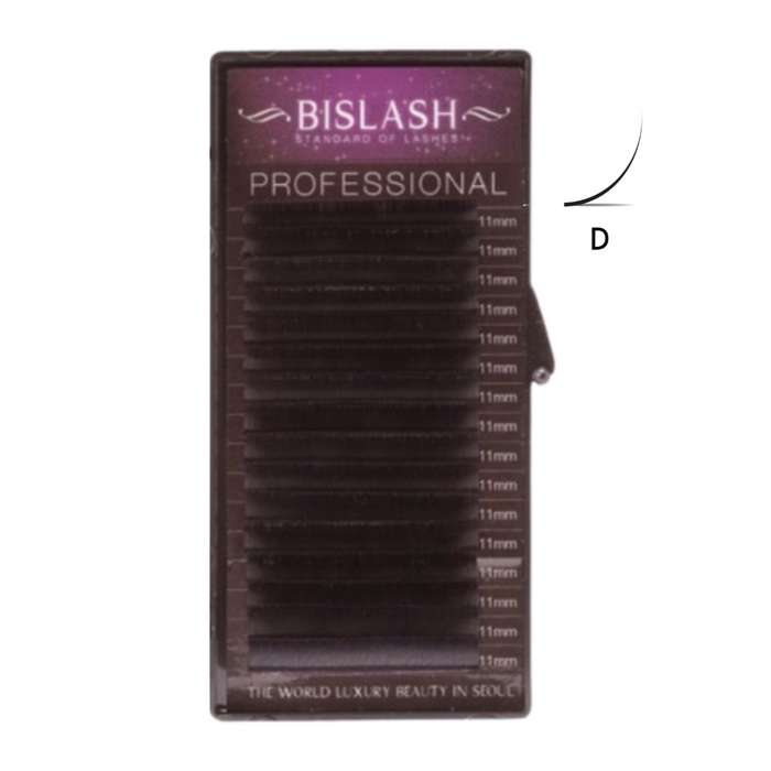 BISLASH MINK D Curl Single Length