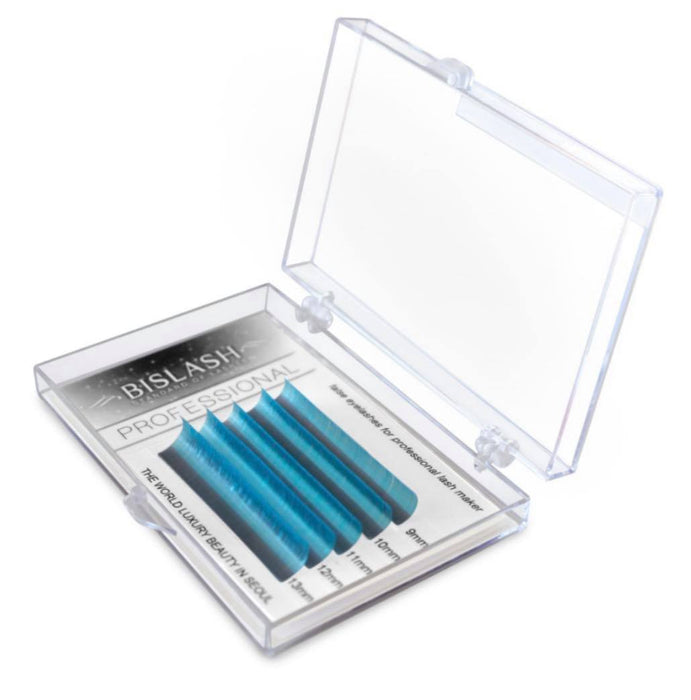 BISLASH Neon Blue Lashes D/0.07