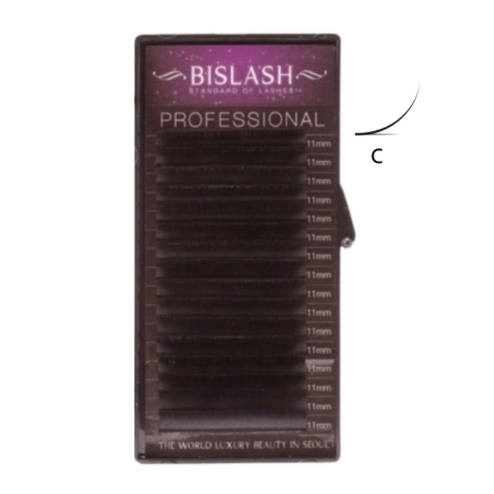 BISLASH MINK C Curl Single Length