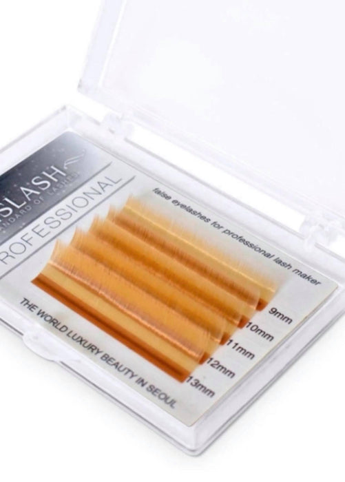 BISLASH Orange Lashes Mix Tray