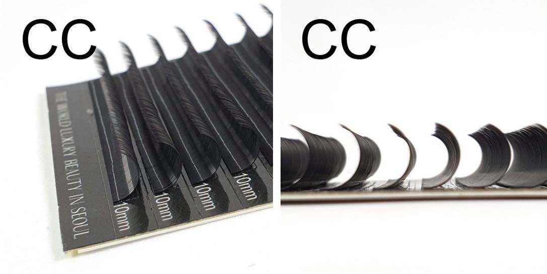 BISLASH Eyelashes C/CC/D/M/L Curl Eyelash Extension Individual Lashes